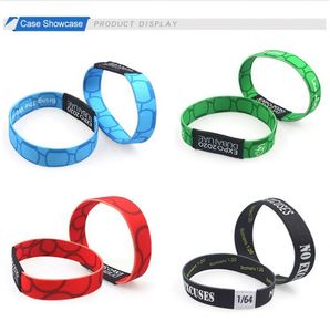 Bracelet RFID en polyester imperméable personnalisé transfrontalier, imprimé en sérigraphie, design moderne pour cadeaux promotionnels sportifs - Product Image 5