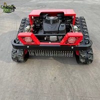 Livraison gratuite, tondeuse à gazon professionnelle de qualité commerciale, machine robotisée à essence