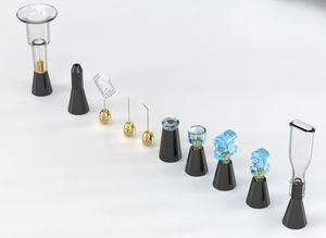 Appareil professionnel haute puissance à deux poignées pour jet de plasma froid, pénétration profonde, avec 10 embouts pour le soin du visage et du cuir chevelu - Product Image 6
