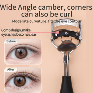 Kit Sisir Pemisah Bulu Mata yang Sedang Tren dengan 4 Bantalan Pengganti Alat Rias Penjepit Bulu Mata Baru - Product Image 2