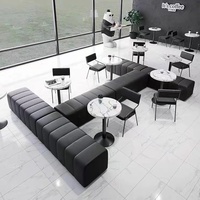 Long banc de style industriel personnalisé, salle à manger, banquette de bar murale, canapé simple, Tables de café, de thé au lait, chaises