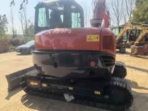 Pelleteuse sur chenilles Kubota KX185 de seconde main de 8.5 tonnes Kubota KX185 Mini pelle d'occasion Équipement haute performance Japon CE d'origine - Product Image 5