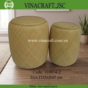 Lámina de Bambú Tallada al Estilo Japonés Antiguo de Vietnam Vinacraft.JSC Modelo 110974-2 para Decoración del Hogar - Product Image 2