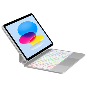 Premium Bluetooth Magic Keyboard Case with Backlit Trackpad PU/Al Ultra-Slim OEM/ODM Multi-Touch/Voice Drop-Proof for iPad - Product Image 2