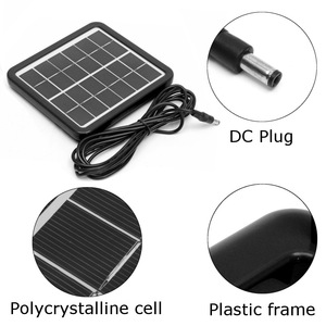 QY 2W 6V Polycrystalline <b>Solar</b> <b>Panel</b> DC Output Outdoor Charging <b>Foldable</b> <b>Panel</b> - Product Image 4