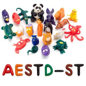 Kit de arcilla seca al aire, Luz Súper suave para niños, modelo DIY, herramientas para esculpir arcilla mágica, <span class=keywords><strong>bolsa</strong></span> decorativa de plastilina no pegajosa - Product Image 4