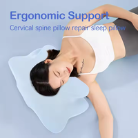 Oreiller de lit en mousse à mémoire de forme pour colonne cervicale orthopédique médicale pour un sommeil bon et profond
