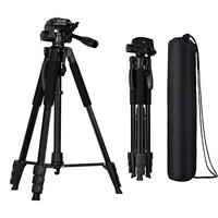 ZOMEI Tripod Stand Ringan, Harga Terjangkau, Dapat Disesuaikan, untuk Ponsel dan Kamera