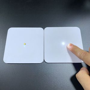 Hochzeits feier Bar Nachtclub Schwerkraft sensor Quadratische Form <span class=keywords><strong>LED</strong></span>-Licht pad Leuchten Getränke becher Papier matte Bier Weinflasche <span class=keywords><strong>LED</strong></span> Untersetzer - Product Image 3
