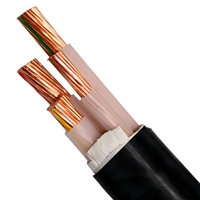 Câble d'alimentation YUWAN YJV4*4+1*2.5 450V basse tension, cuivre massif pur, gaine PVC, ignifuge classe C 90C pour bâtiment