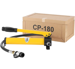 Bomba Hidráulica Manual CP-180, Bomba de Aceite Portátil de Alta Presión para Conectar Cabezales de Crimpado, Cortador de Cables, Unidad Dividida - Product Image 3