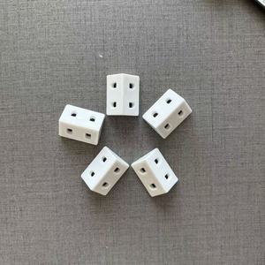 Plastic Triangle Right Angle <b>Corner</b> <b>Block</b> Cabinet Shelf Support Bracket - Product Image 6