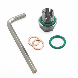 <span class=keywords><strong>Kit</strong></span> de réparation de filetage de carter d'huile en acier inoxydable surdimensionné M12*1.75 15mm avec joint torique - Product Image 5