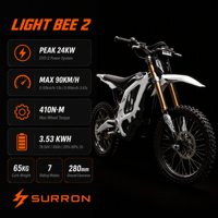 Bestseller Surron Light Bee X 2 Vorderrad 19 Zoll Hinterrad 18 Zoll Surron 24kW Surron 2 Surron Elektromotorrad Geländetauglich