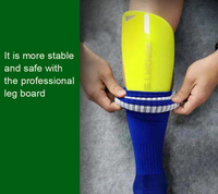 Protège-tibias de football personnalisables avec logo, coque rigide légère, couvre-chaussettes respirants, protection de jambe, protection de base, vente en gros OEM