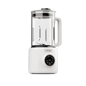 RANBEM 1L Hot Drink 1.3L Cold Drink Non-stick Soy Milk Maker Smart Countertop Blender for Juice Soup Tea with Glass Jar