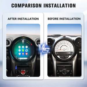 Unité principale de navigation GPS Android 11,7 pouces pour BMW Mini R60 2011-2016 avec DSP 2DIN intégré, USB, commande au volant - Product Image 3