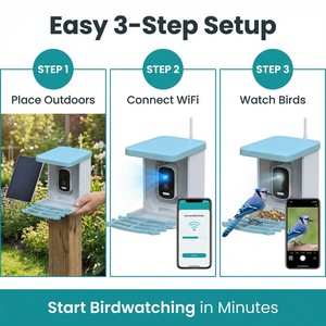 Produits Tendances 2026 Distributeur Automatique Intelligent pour Animaux de Compagnie avec <span class=keywords><strong>Rappel</strong></span> de Repas, Étanche IP67, Double Bol, Plastique Durable, Batterie de Secours - Product Image 4