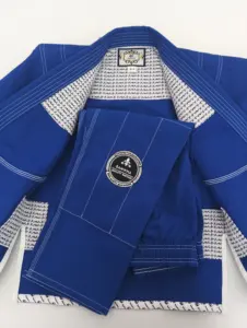 Custom Breathable Bjj Uniform Best Price Martial Arts BJJ Uniform Wholesale Karate Gi's Royal Blue