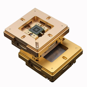 Mesa de Reballing Universal de Acero Inoxidable de 90x90mm con Kits de Plantillas de 37 Piezas para PS3 Xbox PS4 <span class=keywords><strong>Wii</strong></span> Consola Arcade Joystick - Product Image 2