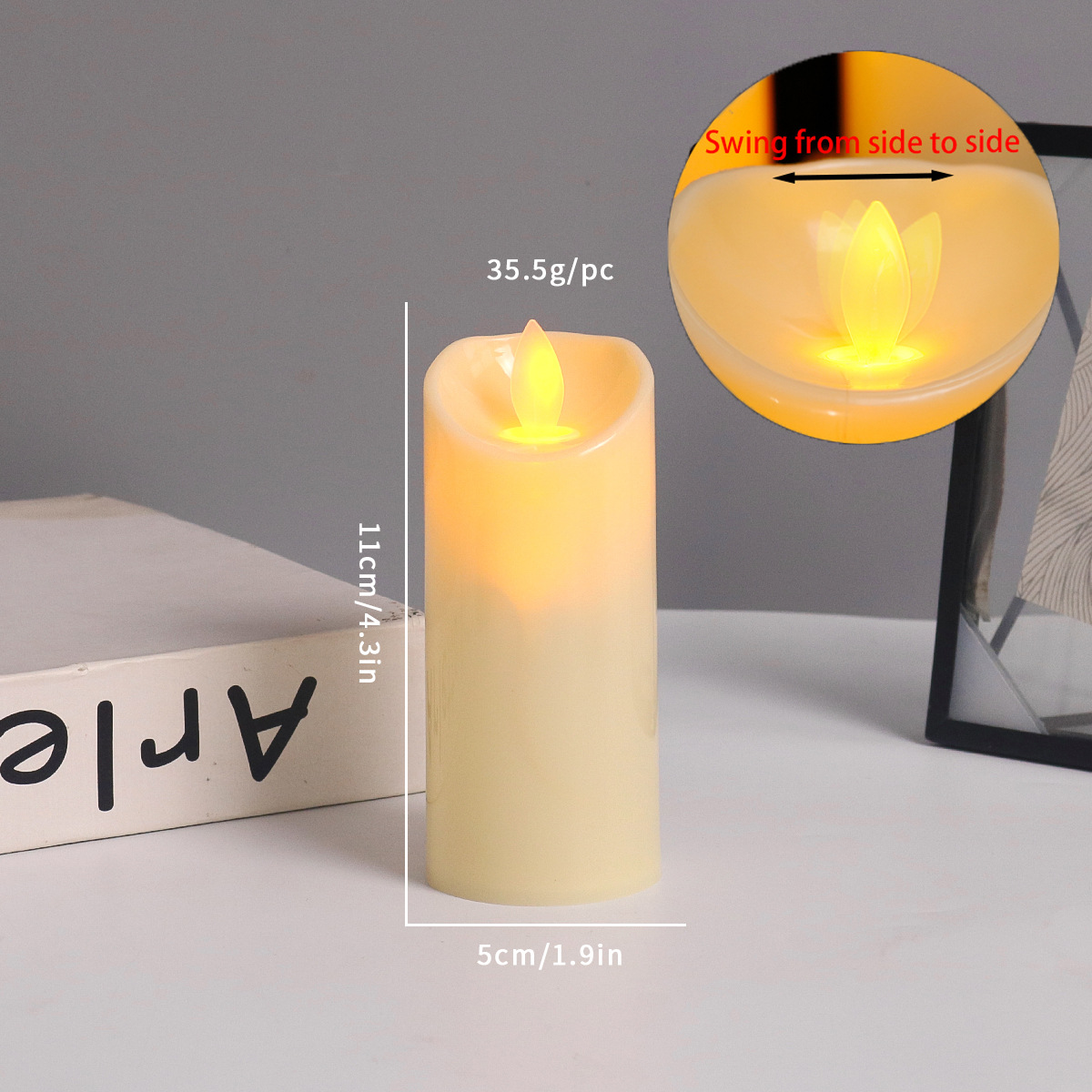 Beige 5*11cm