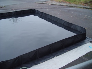 AirTight Waterproof <b>Inflatable</b> <b>Car</b> Wash Mat/PVC Portable <b>Inflatable</b> <b>Car</b> Washing Pad for Truck/Containment Mat for <b>Car</b> Wash - Product Image 4
