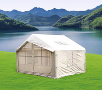 Tente gonflable de qualité supérieure pour le camping familial, les aventures en plein air, 4 personnes, imperméable, résistante aux UV, durable, portable, facile à installer et à transporter