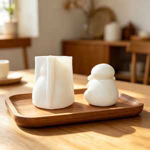 Moule en silicone Mère Agneau et Bébé Agneau, motifs variés personnalisés pour bonbons, chocolat, savon, bougies, résine, plâtre, gâteaux, DIY - Product Image 4