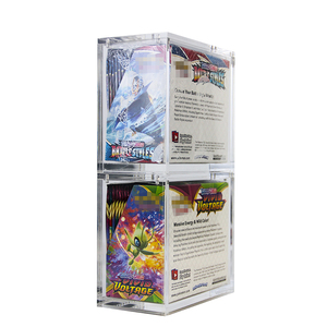 Chống UV 99% Stackable hiển thị Acrylic Booster Box trường hợp đối với pokeoned - Product Image 4
