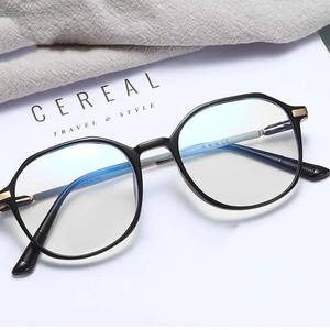 الراقية لطيف نجمة القمر منحوتة معبد مضلع CE UV400 النظارات الشمسية للجنسين مرآة مستوية مكافحة نظارات الضوء الأزرق - Product Image 3