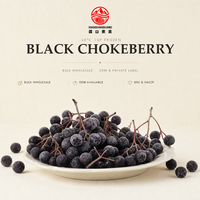 Diepvries Zwarte Chokeberry Aronia Bes IQF Gehele Vruchten 10kg Karton Groothandel OEM Leverancier