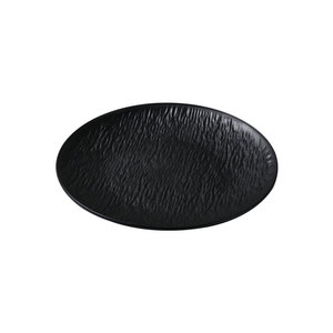 Steak Plate Round Rock Pattern Plastic Dinner Plate For Home Party Use - Product Image 3
