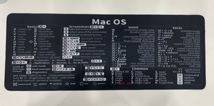 Alfombrilla de Ratón XXL para <span class=keywords><strong>Mac</strong></span> <span class=keywords><strong>OS</strong></span>, Compatible con <span class=keywords><strong>Excel</strong></span>, Word y Otros Programas, Ideal para Trabajo y Oficina, 80x30 cm - Product Image 2