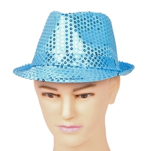 Wholesale Custom <strong>Festive</strong> Party Jazz <strong>Hats</strong> Sequined Performance Stage <strong>Hats</strong> for Women and <strong>Men</strong> - Product Image 6