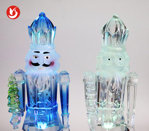 Bán Chạy 2020 Bàn Ăn Lính LED Nhựa Acrylic Được Trang Trí Với Những Người Lính Hùng Vĩ Chứa Vũ Khí Khác Nhau - Product Image 4