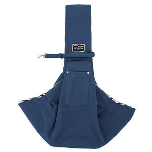 Fabricante de origen, transportador de mascotas de poliéster, manos libres, portátil, plegable con hebilla de seguridad, bandolera para mascotas, bolsa para salir - Product Image 5