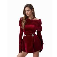 Robe Gilet Noire Sexy Sans Manches et Dos Nu, Nouvelle Collection Été, Coupe Ajustée