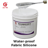 Pâte en caoutchouc de textile de silicone de tissu imperméable de matériaux d'impression d'écran