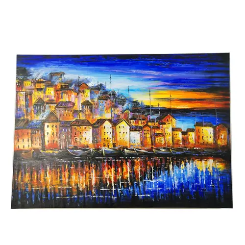 100% Hand Painted Large Art Canvas Hotel Decorative Wall Art Abstract Canvas Paintings