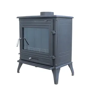 中国サプライヤーからのモダンなデザインの木製暖炉熱い販売鋳鉄木製暖炉ストーブ