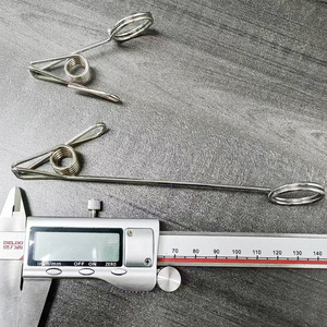 Ant Hercules Clothes Rack <b>Clip</b> <b>Springs</b> 304 Stainless Steel V Shape Custom Torsion <b>Spring</b> For Hydraulic Equipment Motors Power - Product Image 2