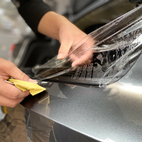 Film de protection de peinture automobile transparent en TPU PPF auto-réparateur anti-rayures avec protection UV et surface brillante pour carrosserie