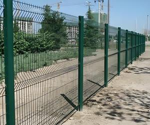 Bảng điều khiển hàng rào lưới 3D cho sân vườn với thiết kế hàn cong mạ kẽm và Máy trang trí ngoài trời Dải dọc - Product Image 2