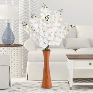 Orquídea Phalaenopsis Artificial Realista, Elegante Ramo de Flores Artificiales en Maceta, Adorno para Decoración del Hogar y Bodas - Product Image 5