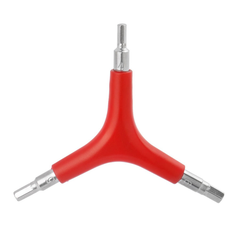 Y-образной формы шестигранный ключ, дюймовый стандарт велосипед 3-х полосная 4/5/6 мм гаечный ключ велосипед Allen шестигранный ключ инструмент шестиугольная служба ремонта ключи, дюймовый стандарт MTB дорожный велосипед инструмент для ремонта