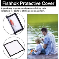 Sac de rangement pour leurres en PVC de haute qualité Lion Source Manufacturer avec fermeture auto-agrippante, pochette de protection pour leurres de pêche pour casiers de bateau