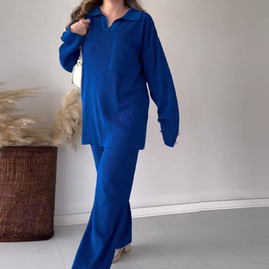 Vente flash : Ensemble de survêtement pour femme en molleton éponge avec fermeture éclair, veste à capuche avec poches, trois pièces, hiver, automne, tenue de sport unie pour femmes - Product Image 5