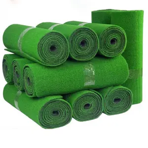 Hot sales Green Artificial Grass Outdoor Rugby Golf Hitting Practice Mat Friction Resistant Football Grass