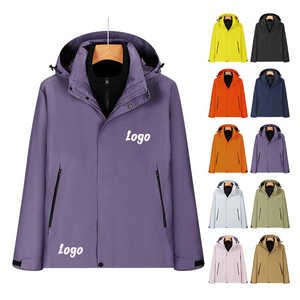 American Style Casual All-<b>match</b> Autumn Waterproof Hiking Climbing Zipper Closure Windbreaker For Adults - Product Image 1