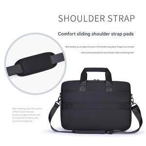 Business Laptop Waterproof Shockproof <b>Computer</b> Handbag Durable Large Capacity Shoulder Briefcase <b>for</b> <b>Computer</b> - Product Image 4